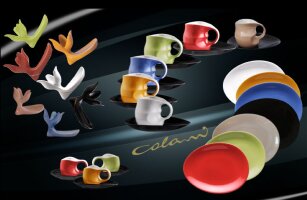 Luigi Colani Porzellan "ab ovo" color