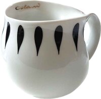 Colani Kaffeebecher Drops black