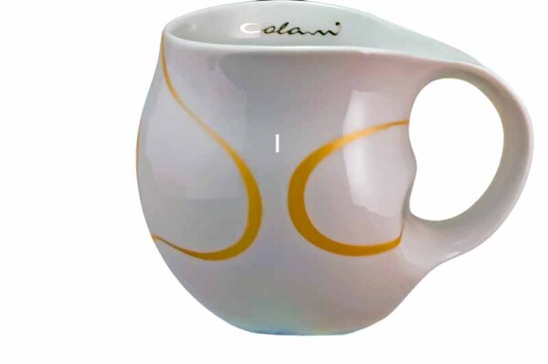 Colani Kaffeebecher Loop gold