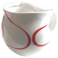 Colani Kaffeebecher Loop red