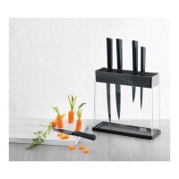 COLORI®+ Set Messer graphit & Block Vision 6-teilig