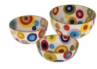 Schale rund 21 cm handbemalt „Circolo“