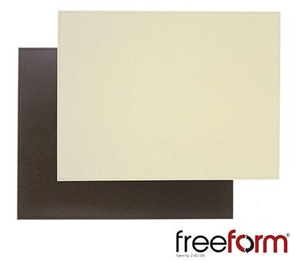 Platzset 40 x 30cm schokobraun / creme