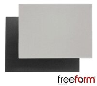 Platzset 40 x 30 cm grau / schwarz