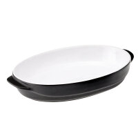 Auflauf & Servierform oval 30 x 19 cm „Schiefer“