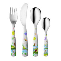 Kinderbesteck JUNGE FRÖSCHE -  Set, 4-teilig
