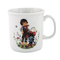 Becher mit Henkel 0,21 l Der gestiefelte Kater