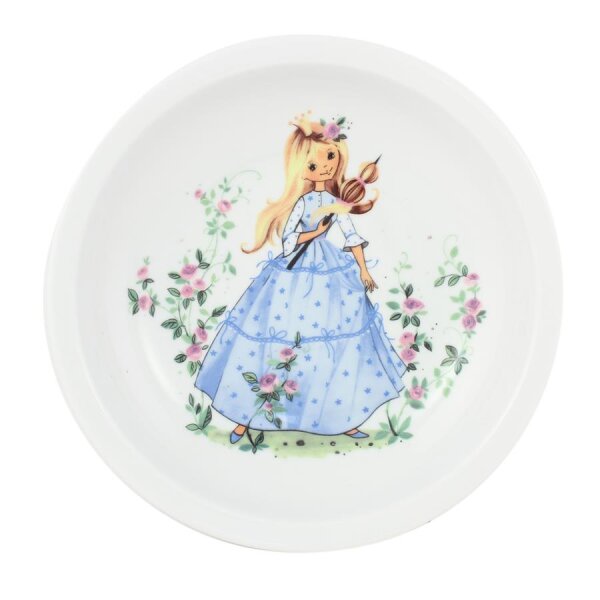 Kinder Teller tief 20 cm Dornröschen