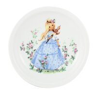 Teller flach 20 cm Dornröschen