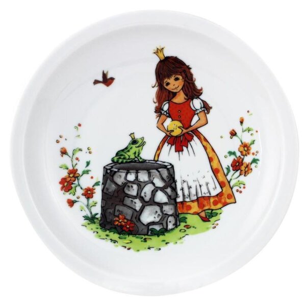 Teller flach 20 cm Froschkönig