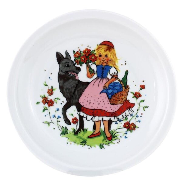 Teller flach 20 cm Rotkäppchen