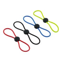 Elastische Schnellverschlüsse 4er-Set Standard Farben