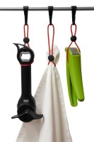 Elastische Schnellverschlüsse 4er-Set Leuchtfarben