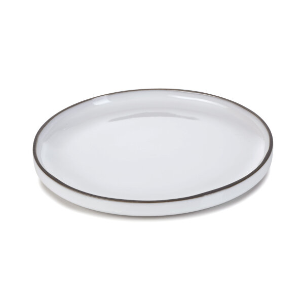 CARACTERE DESSERTTELLER 21 cm Kumuluswolke weiss