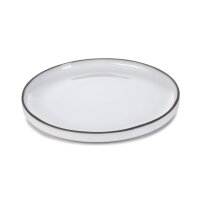 CARACTERE DESSERTTELLER 21 cm Kumuluswolke weiss