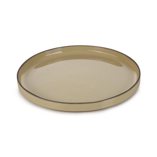 CARACTERE FLACHER TELLER 28 cm Muskatnuss