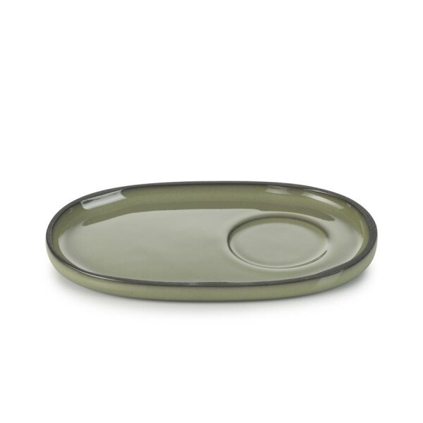 CARACTERE UNTERTASSE 13,5 x 8,3 x1,2 cm Kardamom