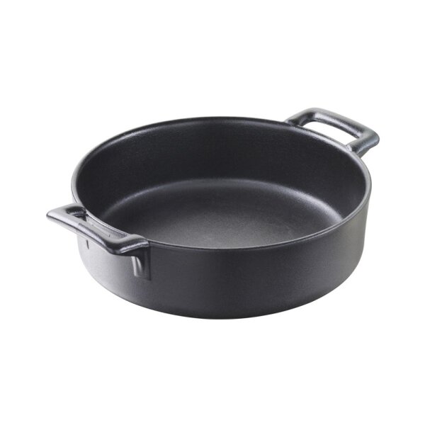 AUFLAUFFORM 100 cl RUND Gusseisenoptik