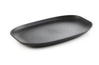 CLUB TELLER/ PLATTE/ SERVIERPLATTE 29 cm in gusseisener Optik