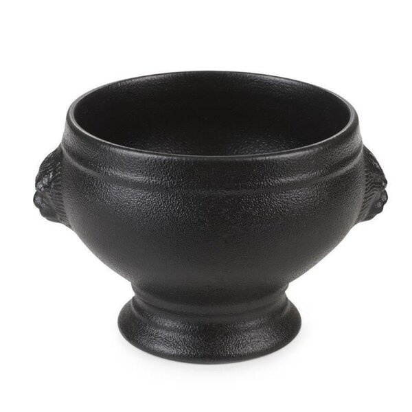 LOEWENKOPF - SUPPENSCHUESSEL in gusseisener Optik 35 cl