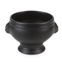 LOEWENKOPF - SUPPENSCHUESSEL in gusseisener Optik 35 cl