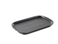 FLEISCH & STEAKPLATTE RECHTECKIG 32 cm gusseisen Optik