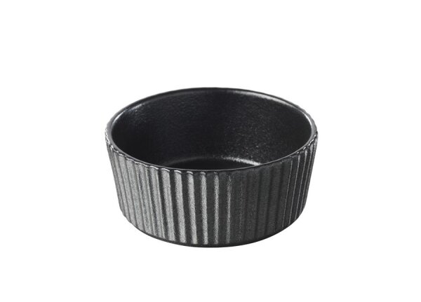 MINIATUR TEEGEBAECKFORM gusseisener Optik