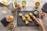 STEAKTELLER & BURGERTELLER 33 x 24 cm in Schieferoptik