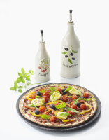 STEAKTELLER RUND 32 cm Matt schiefer style