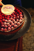 STEAKTELLER RUND 32 cm Matt schiefer style