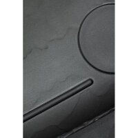 STEAK & BURGERTELLER 33 cm x 22 cm, RAND HOCH Matt schiefer