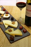 SERVIER &  BUFFETTABLETT 54 x 16,5 cm rechteckig Matt schiefer