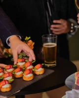 STEAK SERVIERPLATTE 30 x 11 cm RECHTECKIG Matt schiefer