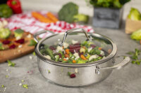 ALLROUND Servierpfanne antihaftbeschichtet inkl Deckel 3.0 L · Ø 24 cm Inox 18/10 Kuhn Rikon