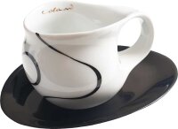 Luigi Colani Porzellan Espresso Tasse mit Untertasse loop...