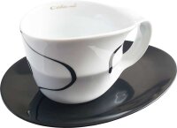 Luigi Colani Porzellan Jumbotasse loop black