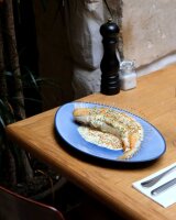 EQUINOXE SERVIERTELLER 35 cm Cirrusblau