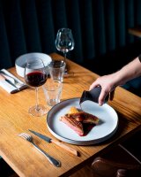 KARAFFE und  SAUCIERE Schieferstein 50 cl