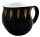 Colani Kaffeebecher black & drops Gold