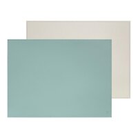 Platzset 40 x 30cm mint / grau