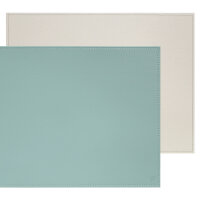 Platzset 40 x 30cm mint / grau