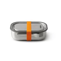 Edelstahl Lunch Box - Orange, 1000 ml, Edelstahl/Silikon,...
