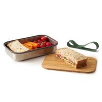 Edelstahl Sandwich Box - Olive, 1000 ml,...