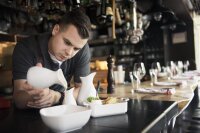 SCHÄLCHEN 8 cl QUADRATISCH Weiss