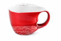 Luigi Colani Porzellan Jumbotasse rot ohne Untertasse