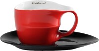 Luigi Colani Porzellan Jumbotasse rot ohne Untertasse