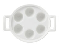 SCHNECKENPFANNE ( für 6 Schnecken) Weiss