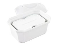 PASTETENFORM, ACHTECKIG MIT DECKEL Weiss 60 cl