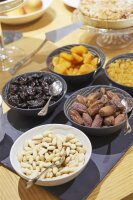 ARBORESCENCE RECHTECKIGER TELLER 30x15 cm Lakritze