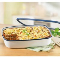 Flache Back- und Auflaufform Größe XL mit...